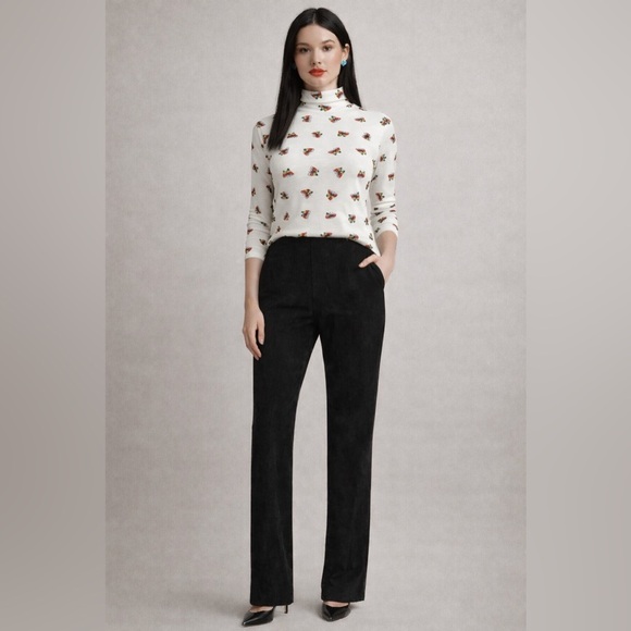 NOS vintage 80s butterfly turtleneck. S - Picture 7 of 7